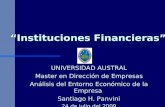 “Instituciones Financieras”