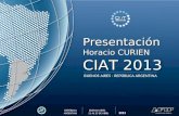 Presentación  Horacio CURIEN CIAT 2013