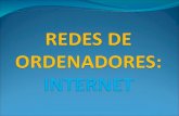 REDES DE ORDENADORES: INTERNET