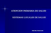ATENCION PRIMARIA DE SALUD