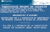 Capacitació docent en valencià