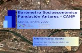 Barómetro Socioeconómico Fundación Antares - CANP Sevilla, Enero 2007