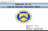 Análisis de la  Ley de Secreto Bancario (BSA)