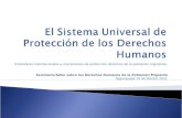 El Sistema Universal de Protección de los Derechos Humanos