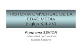Programa SENIOR Universidad de Cantabria Susana Guijarro