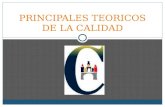 PRINCIPALES TEORICOS DE LA CALIDAD