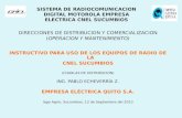 SISTEMA DE RADIOCOMUNICACION DIGITAL MOTOROLA EMPRESA ELECTRICA CNEL SUCUMBIOS
