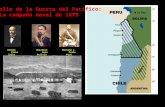Desarrollo de la Guerra del Pacífico: La campaña naval de 1879