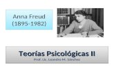 Teorías Psicológicas II Prof. Lic. Leandro M. Sánchez