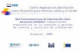 Centro Regional de Información sobre Desastres para América Latina y el Caribe
