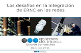 Los desafíos en la integración de ERNC en las redes