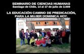 SEMINARIO DE CIENCIAS HUMANAS  Santiago de Chile, 14 al 17 de julio de 2.009