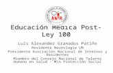 Educación Médica Post-Ley 100
