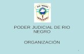 PODER JUDICIAL DE RIO NEGRO ORGANIZACIÓN
