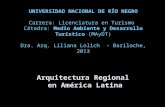 Arquitectura Regional  en América Latina