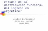 ¿Por qué recuperar el estudio de la distribución funcional del ingreso en Argentina?