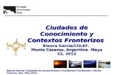 Blanca Garcia/COLEF.  Monte Caseros, Argentina. Mayo 22, 2012