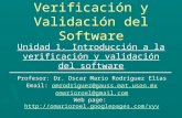 Verificación y Validación del Software