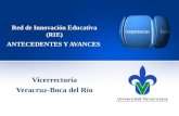 Red  de Innovación  Educativa (RIE) ANTECEDENTES Y AVANCES
