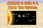 Distribución de tamaños en el Espacio Trans-Neptuniano