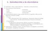 1.- Introducción a la electrónica