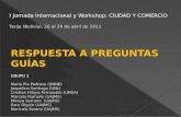 I  Jornada Internacional  y Workshop: CIUDAD Y COMERCIO