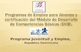 Programa Juventud y Empleo,  República Dominicana