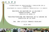 VICERRECTORADO DE INVESTIGACIÓN Y VINCULACIÓN CON LA COLECTIVIDAD