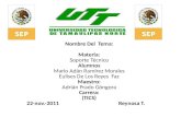 Nombre Del  Tema: Materia: Soporte  Técnico Alumnos Mario Adán Ramírez Morales