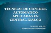 TÉCNICAS DE CONTROL AUTOMATICO APLICADAS EN CENTRAL IZALCO