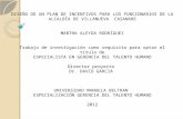 DISEÑO DE UN PLAN DE INCENTIVOS PARA LOS FUNCIONARIOS DE LA  ALCALDÍA DE VILLANUEVA  CASANARE