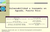 Vulnerabilidad a tsunamis en Aguada, Puerto Rico