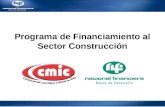 Programa de Financiamiento al Sector Construcción