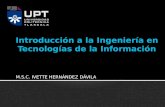 Introducción a la Ingeniería en Tecnologías de la Información