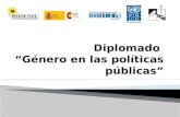 Diplomado  “Género en las políticas públicas”