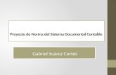 Proyecto de Norma del Sistema Documental Contable
