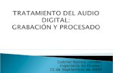 TRATAMIENTO DEL AUDIO DIGITAL: GRABACIÓN Y PROCESADO