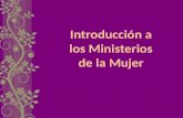 Introducción a los Ministerios de la Mujer