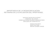 IMPORTANCIA DE LA MICROCIRCULACIÓN  RETINIANA EN LA EVALUACIÓN DEL HIPERTENSO