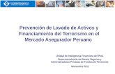 Prevención de Lavado de Activos y Financiamiento del Terrorismo en el Mercado Asegurador Peruano