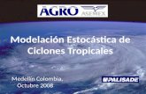 Modelación Estocástica de Ciclones Tropicales