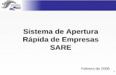 Sistema de Apertura Rápida de Empresas SARE