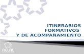 ITINERARIOS  FORMATIVOS  Y DE ACOMPAÑAMIENTO