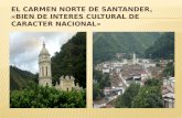 EL CARMEN NORTE DE SANTANDER, «BIEN DE INTERES CULTURAL DE CARACTER NACIONAL»