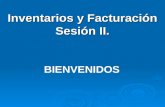 Inventarios y Facturación Sesión II.