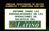 COMISION INVESTIGADORA DE DELITOS ECONÓMICOS Y FINANCIEROS 1990-2001