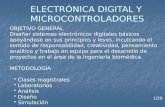 ELECTRÓNICA DIGITAL Y  MICROCONTROLADORES