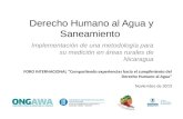 Derecho Humano al Agua y Saneamiento