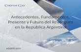 Antecedentes, Fundamentos, Presente y Futuro del Reaseguro en la Republica  Argentina