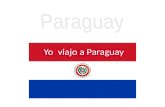 Yo viajo  a  Paraguay